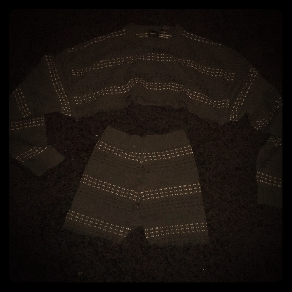 Two piece sweater set